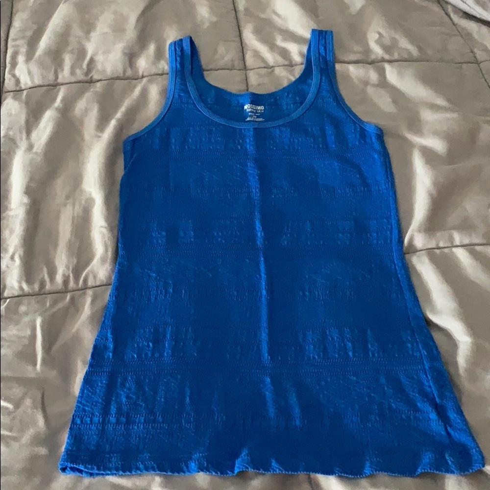 Blue tank top